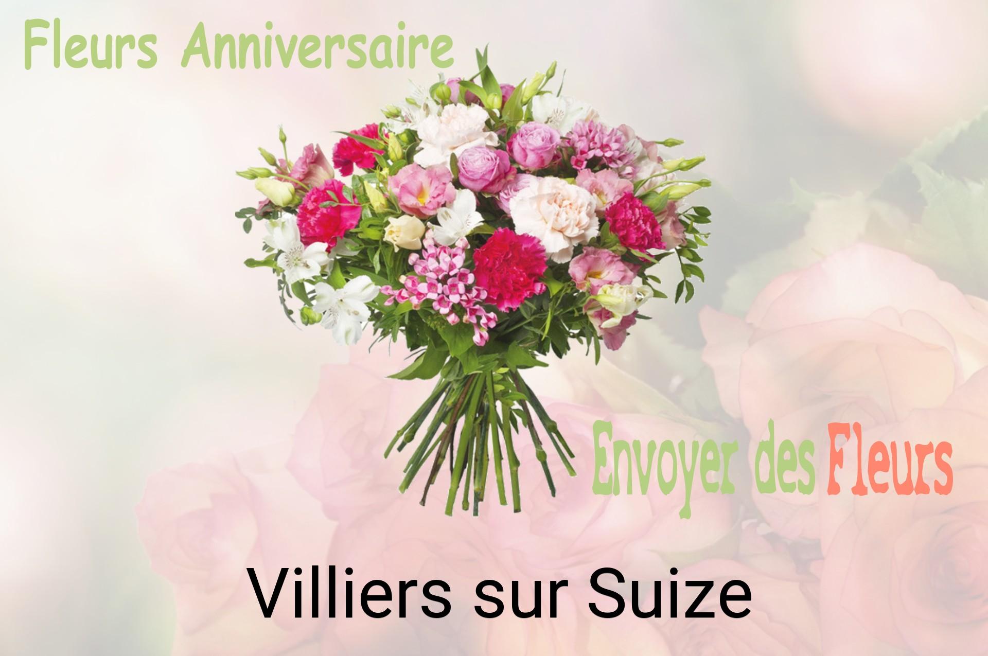 Bouquet de fleurs d’anniversaire livré à Villiers-sur-Suize