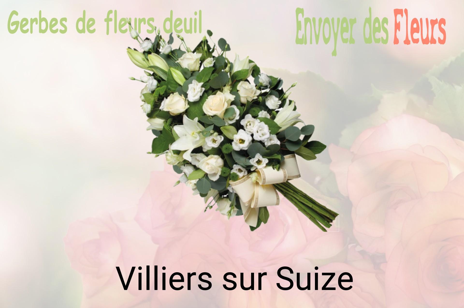 Gerbe de fleurs de deuil livrée à Villiers-sur-Suize